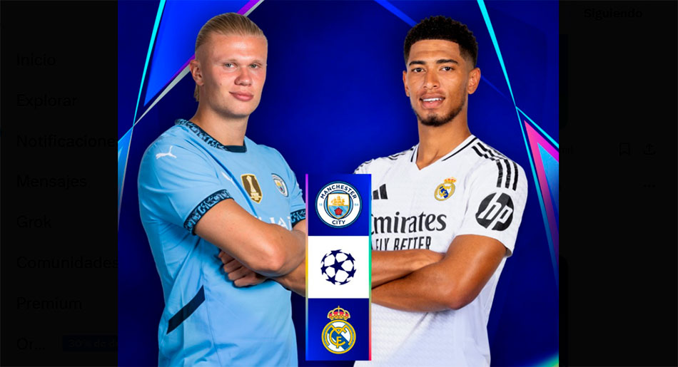 Un Manchester City frente al Real Madrid con desenlace eléctrico en el Santiago Bernabéu