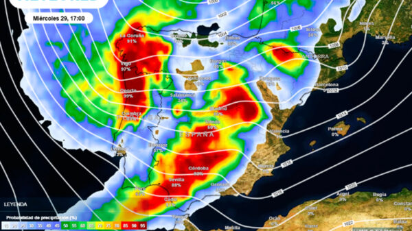 Herminia desata un riesgo extremo en España, seguida de otro temporal de alto impacto