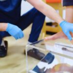 Estudio de la pisada y otros servicios ofrecidos por una clínica de podología