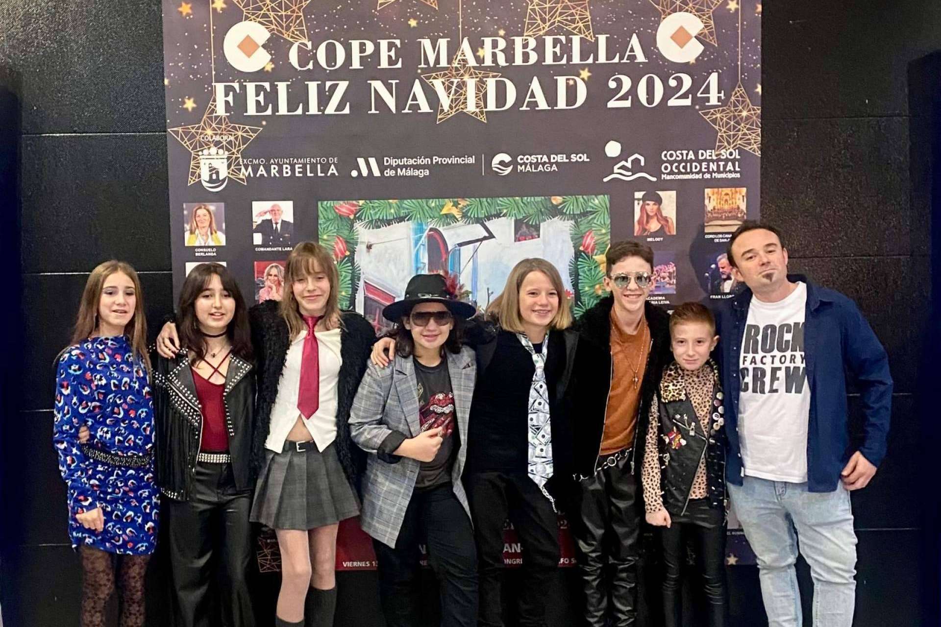 El rock tuvo un papel muy destacado en la esperada Gala de Navidad de Cope Marbella El rock tuvo un papel muy destacado en la esperada Gala de Navidad de Cope Marbella