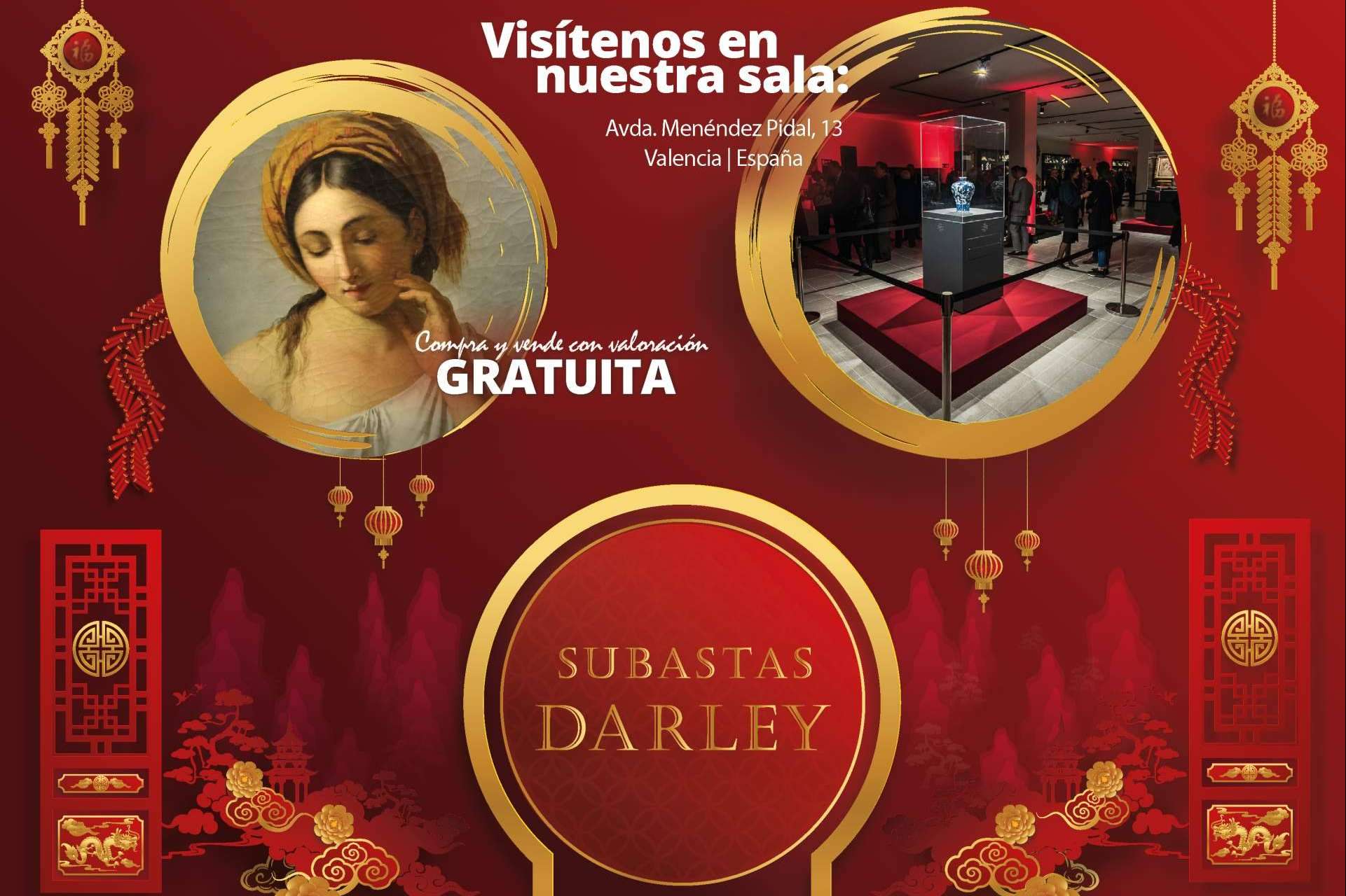 Subastas Darley se une a la magia del Año Nuevo Chino 2025 en Valencia; ¡Vivir el arte como nunca antes! Subastas Darley se une a la magia del Año Nuevo Chino 2025 en Valencia; ¡Vivir el arte como nunca antes!