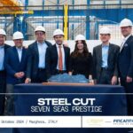 El primer corte de acero del nuevo Seven Seas Prestige™ de Regent Seven Seas Cruises®