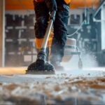 Cómo hacer una limpieza después de una obra