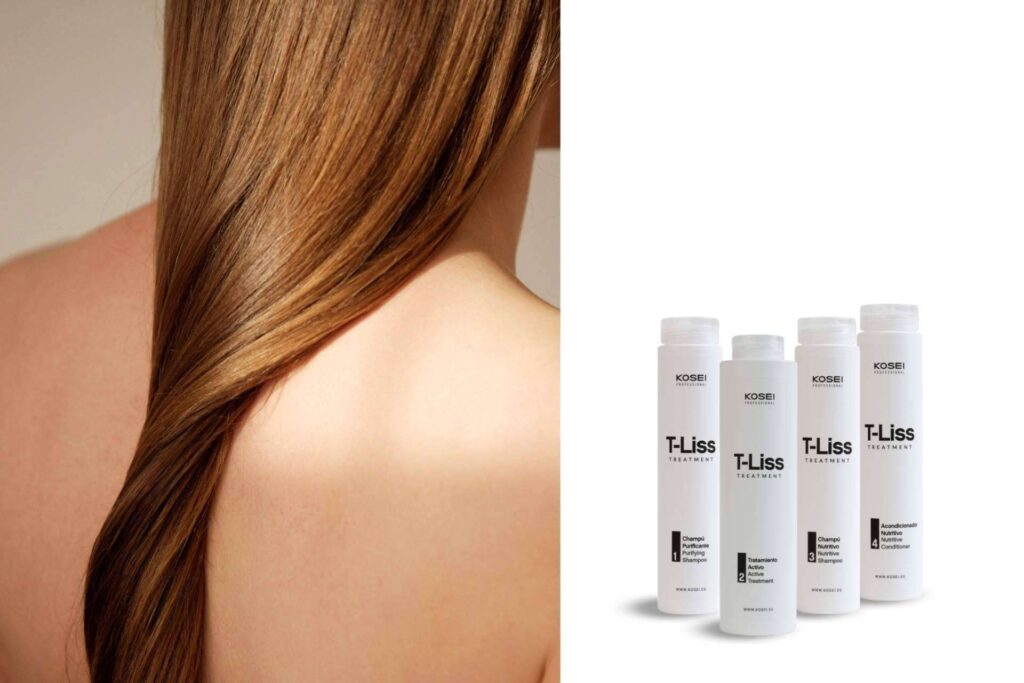KOSEI presenta T-Liss, el alisado con keratina y profesional que transforma el cabello