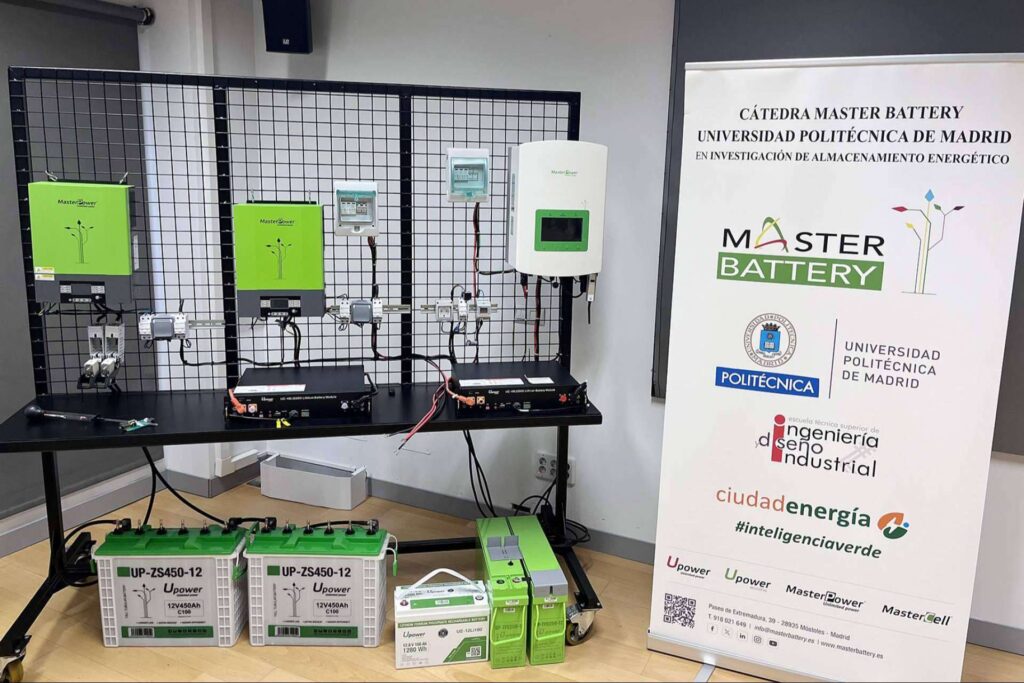 MASTER BATTERY suministra baterías a la Politécnica de Madrid para su Cátedra de investigación