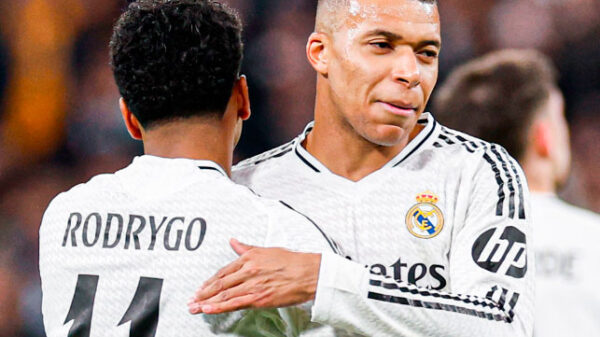 Rodrygo, Vinicius, Mbappé y Bellingham (RVMB), el Real Madrid exhibe su poder de pegada