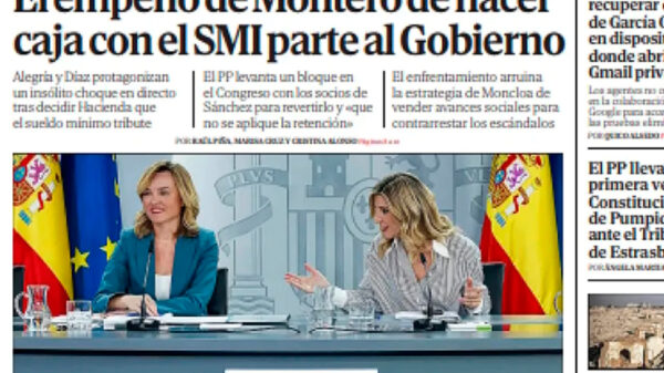 Rifirrafe en directo de Pilar Alegría y Yolanda Díaz, y el escándalo del Fiscal General 