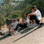 Joaquín, Susana y sus hijas visitan el Parque Nacional de Yosemite cuando estalla la crisis