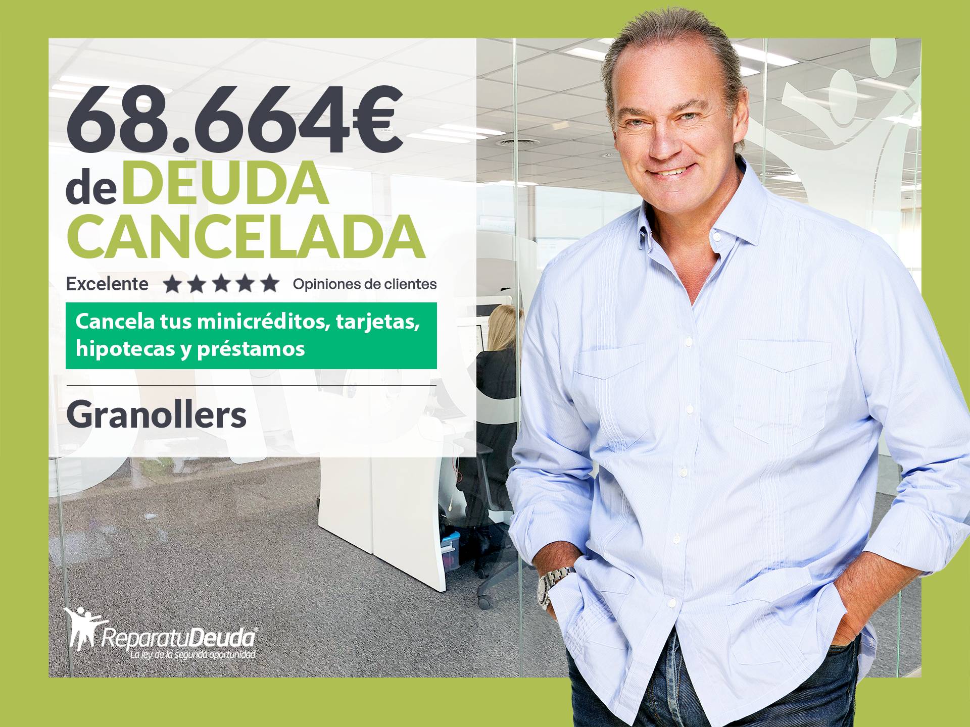 Repara tu Deuda Abogados cancela 68.664 € en Granollers (Barcelona) con la Ley de Segunda Oportunidad Repara tu Deuda Abogados cancela 68.664 € en Granollers (Barcelona) con la Ley de Segunda Oportunidad