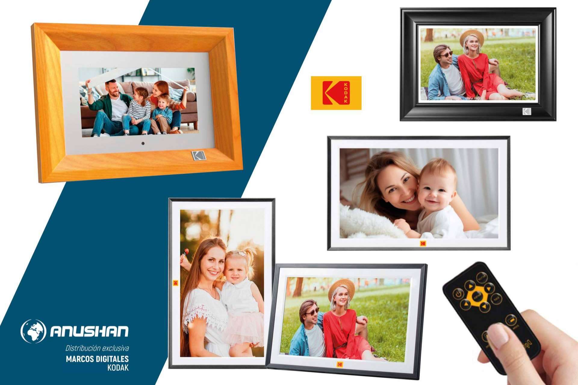 Marcos digitales KODAK, Tecnología para conservar los recuerdos Marcos digitales KODAK, Tecnología para conservar los recuerdos