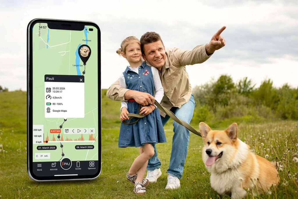 Unos de los 4 Mejores Regalos de San Valentín de PAJ; un Localizador GPS para proteger el coche, la mascota o a los seres queridos