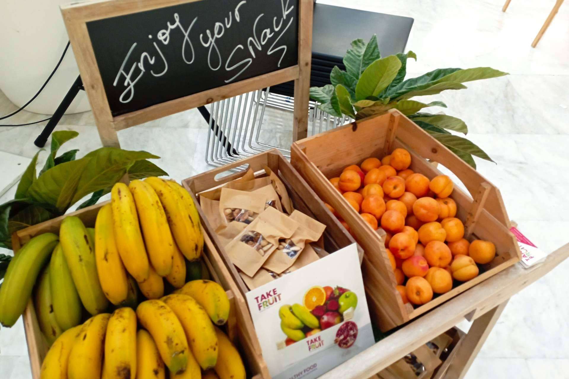 Fruta para empresas y oficinas, la solución de Take Fruit para mejorar el bienestar en el trabajo Fruta para empresas y oficinas, la solución de Take Fruit para mejorar el bienestar en el trabajo