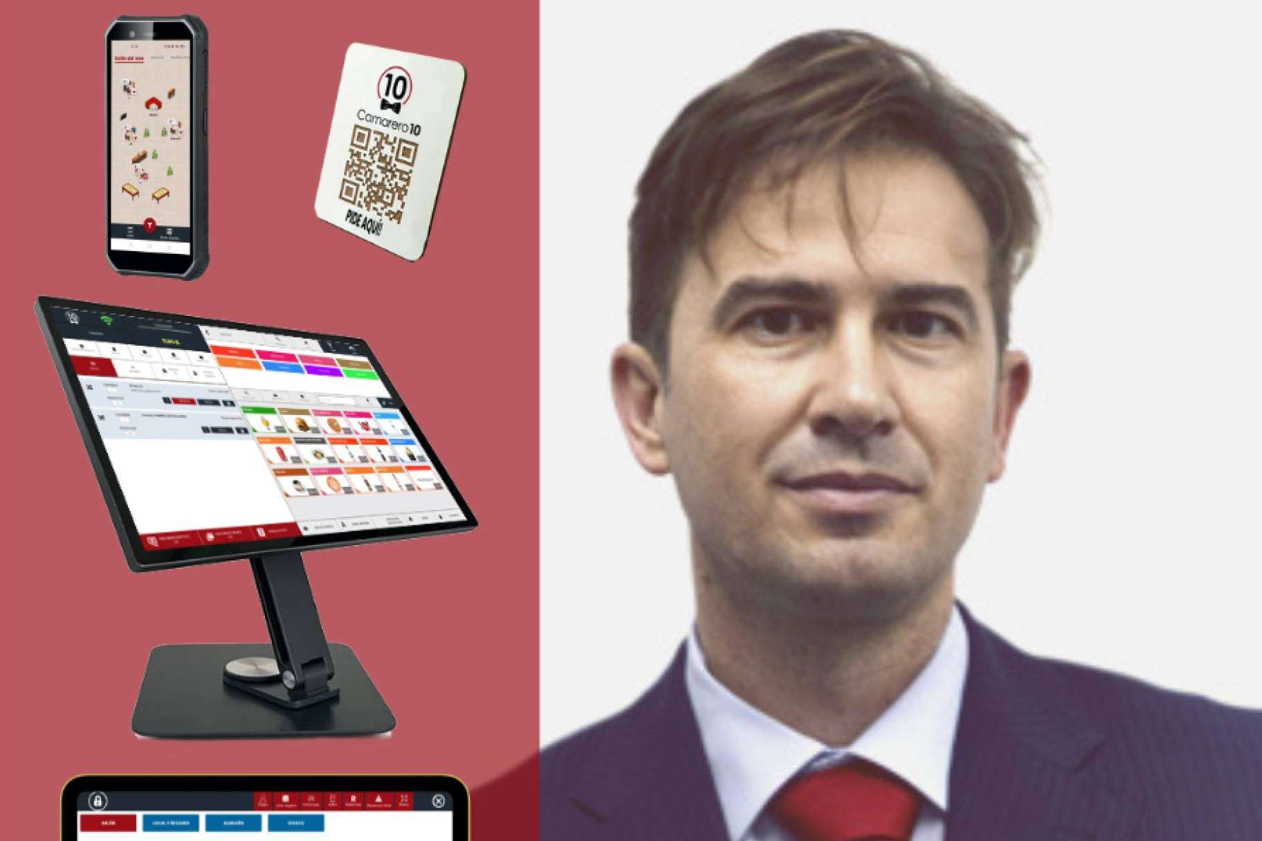 Ángel Goya, CEO de Camarero10, presenta la solución digital que optimiza la gestión integral de los restaurantes Ángel Goya, CEO de Camarero10, presenta la solución digital que optimiza la gestión integral de los restaurantes