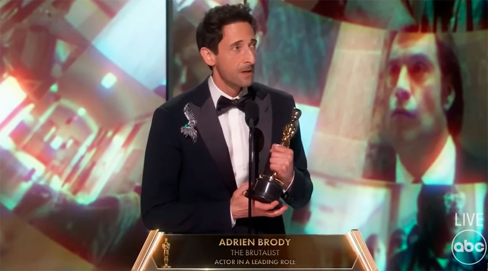 Orgullo latino de Zoe Saldaña y éxito de República Dominicana, la sorpresa de Anora, y ganó Adrien Brody