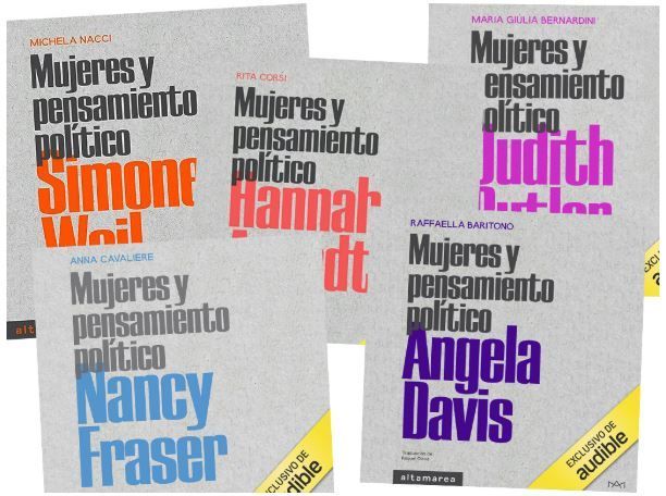 Revolucionarias y valientes: Audible da voz a las grandes mujeres del pensamiento político contemporáneo