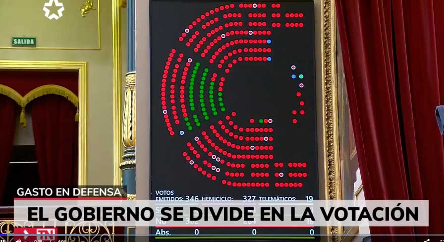 Sumar vota a favor de la salida de España de la OTAN y derrota inesperada de Mónica García