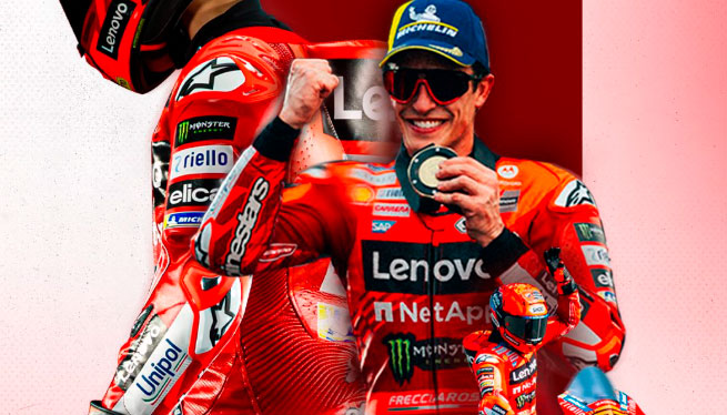 Marc Márquez se afianza en el liderato tras imponerse a su hermano Alex y a Bagnaia
