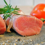 Solomillo de cerdo al estilo de la Toscana, con setas frescas o congeladas y mozzarella Solomillo de cerdo al estilo de la Toscana, con setas frescas o congeladas y mozzarella