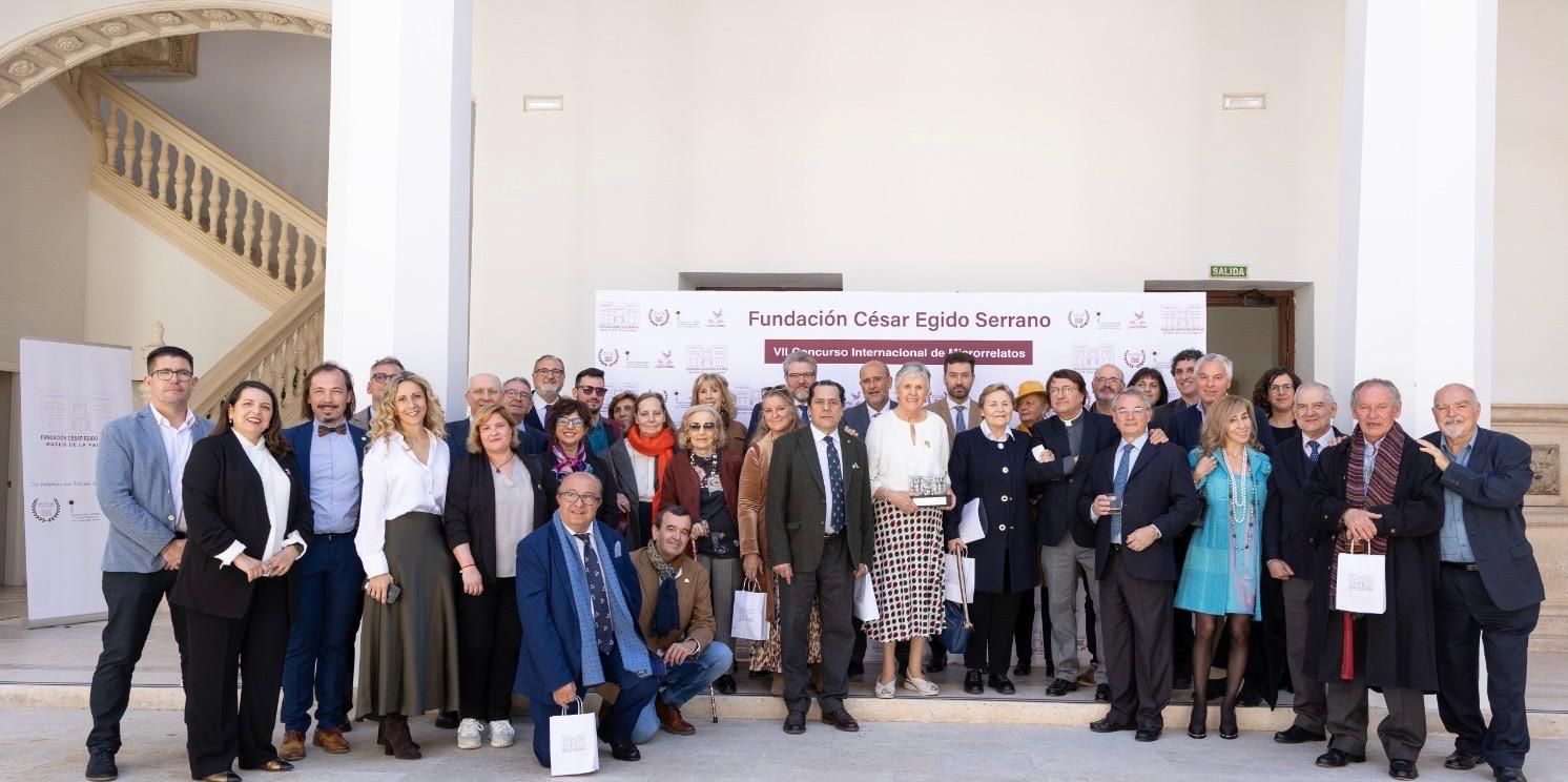 Entrega de premios del VII Concurso Internacional de Microrrelatos de la Fundación César Egido Serrano