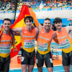 Fantástica plata para los Spanish Beatles en el 4×400 y éxito del 4×400 femenino