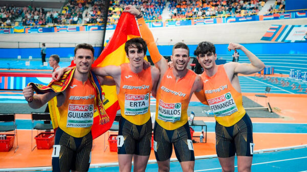 Fantástica plata para los Spanish Beatles en el 4×400 y éxito del 4×400 femenino Fantástica plata para los Spanish Beatles en el 4×400 y éxito del 4×400 femenino