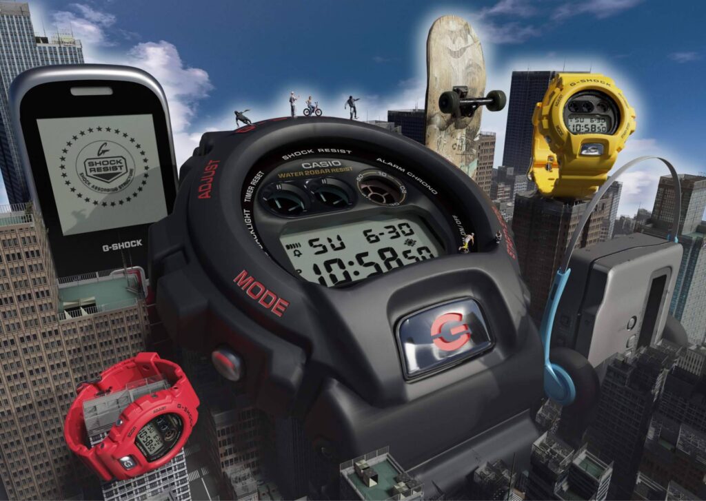G-SHOCK lanza una colección conmemorativa inspirada en el DW-6900 original