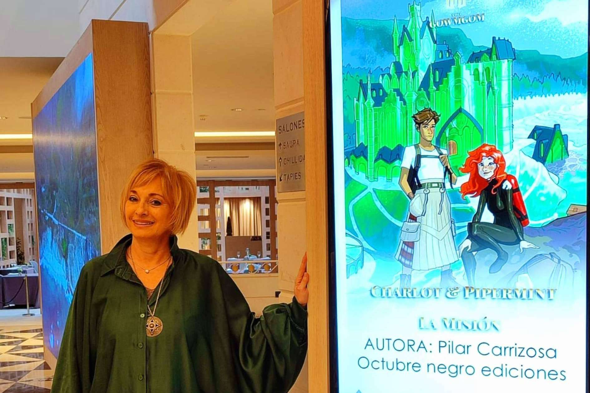 SAGA Gowmgom, Charlot y Pipermint; La Misión, una cita en el futuro, nueva novela de Pilar Carrizosa SAGA Gowmgom, Charlot y Pipermint; La Misión, una cita en el futuro, nueva novela de Pilar Carrizosa
