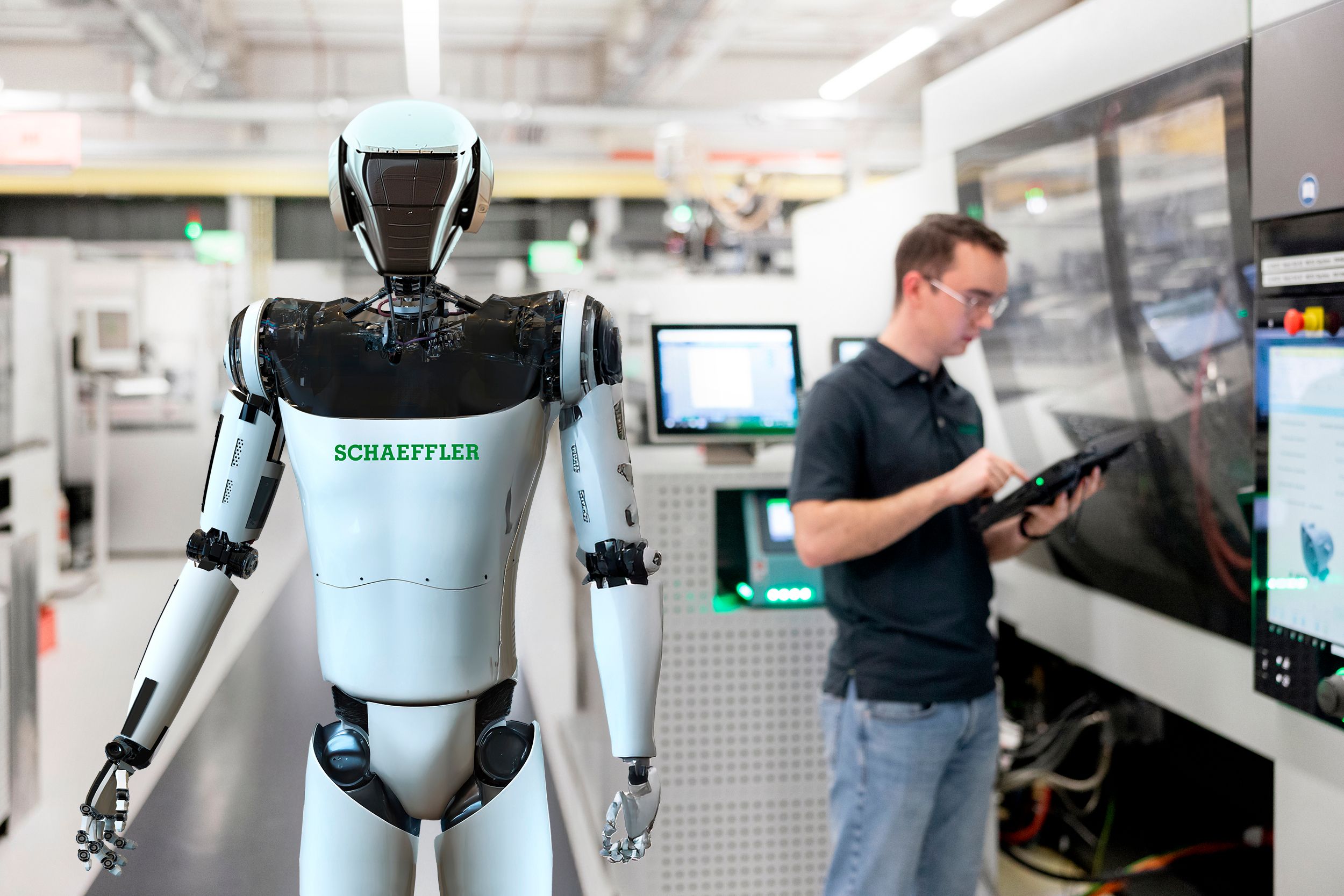 Schaeffler ofrece componentes clave para los robots humanoides