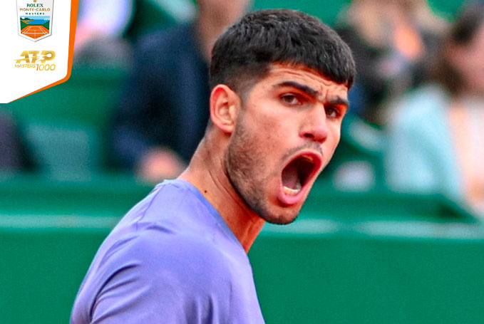 El Alcaraz más errático supera a Altmaier y se mete en cuartos de Montecarlo