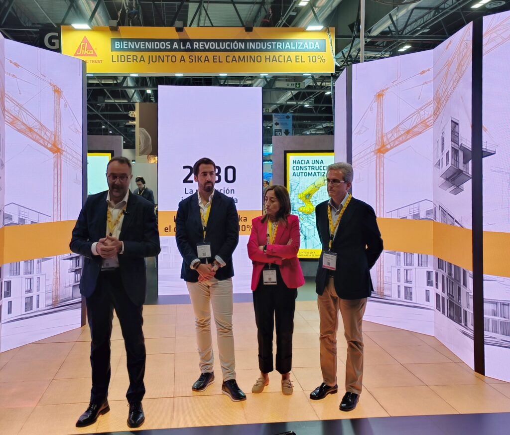 Sika quiere alcanzar el 10% de edificios construidos de forma industrializada en 2030
