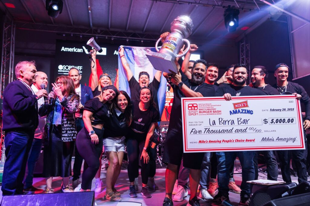 La Birra Bar hace historia en Estados Unidos y gana por segundo año el premio a la mejor hamburguesa del mundo