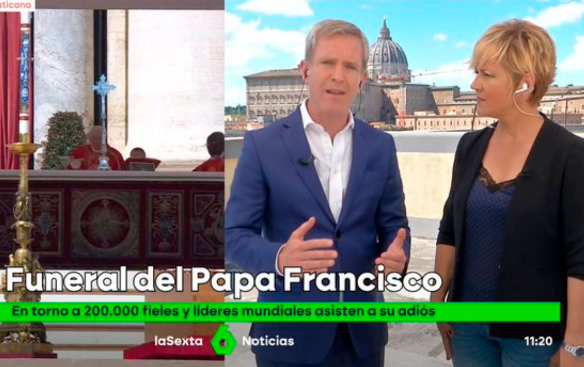 La Copa del Rey se convierte en lo más visto del año, y masivo adiós al papa Francisco