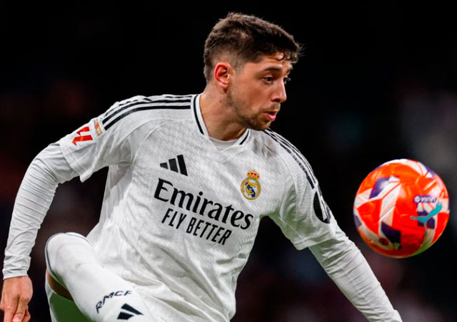 Zapatazo memorable de Valverde para el rescate del Real Madrid en lucha por LaLiga