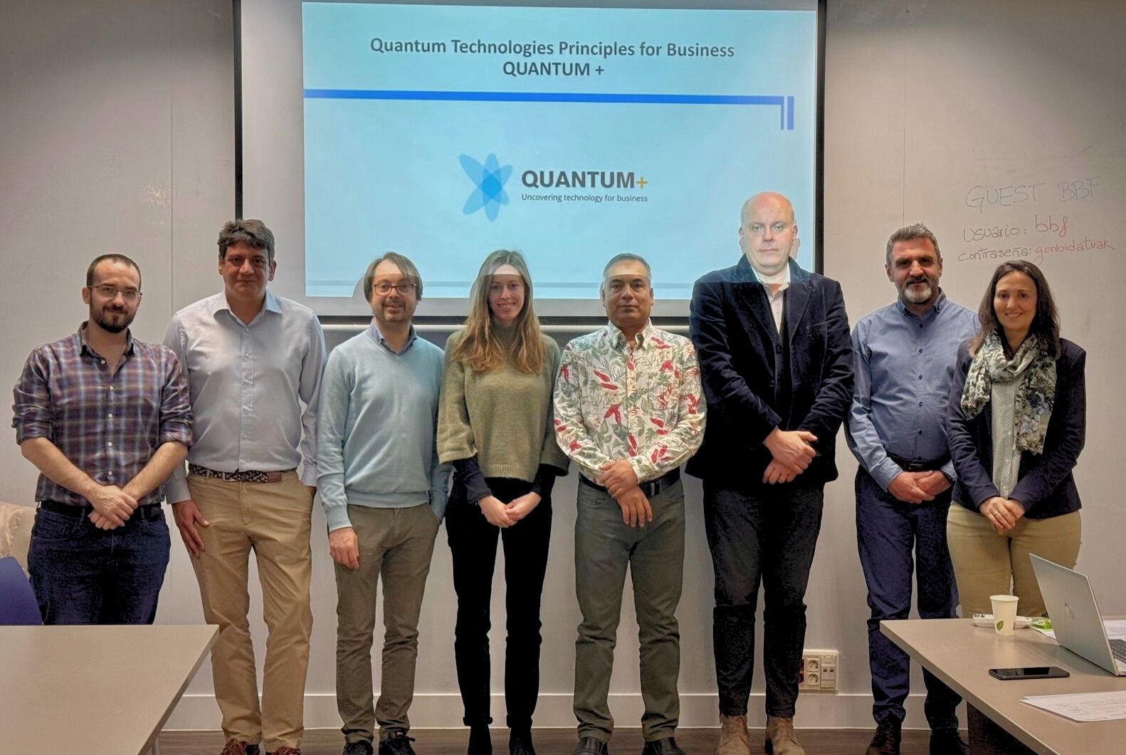 Una delegación europea visita Euskadi para conocer parte de la estrategia vasca para liderar la industria tecnológica cuántica