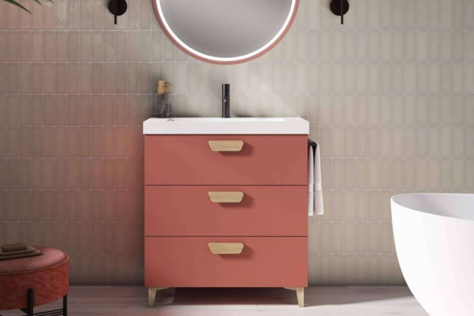 Convertir un baño en un santuario de organización; la magia de los muebles al suelo Convertir un baño en un santuario de organización; la magia de los muebles al suelo