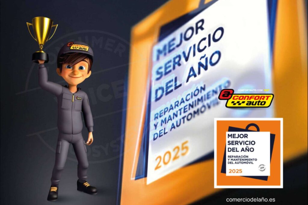 Confortauto obtiene por segundo año consecutivo el premio al ‘Mejor Servicio del Año’