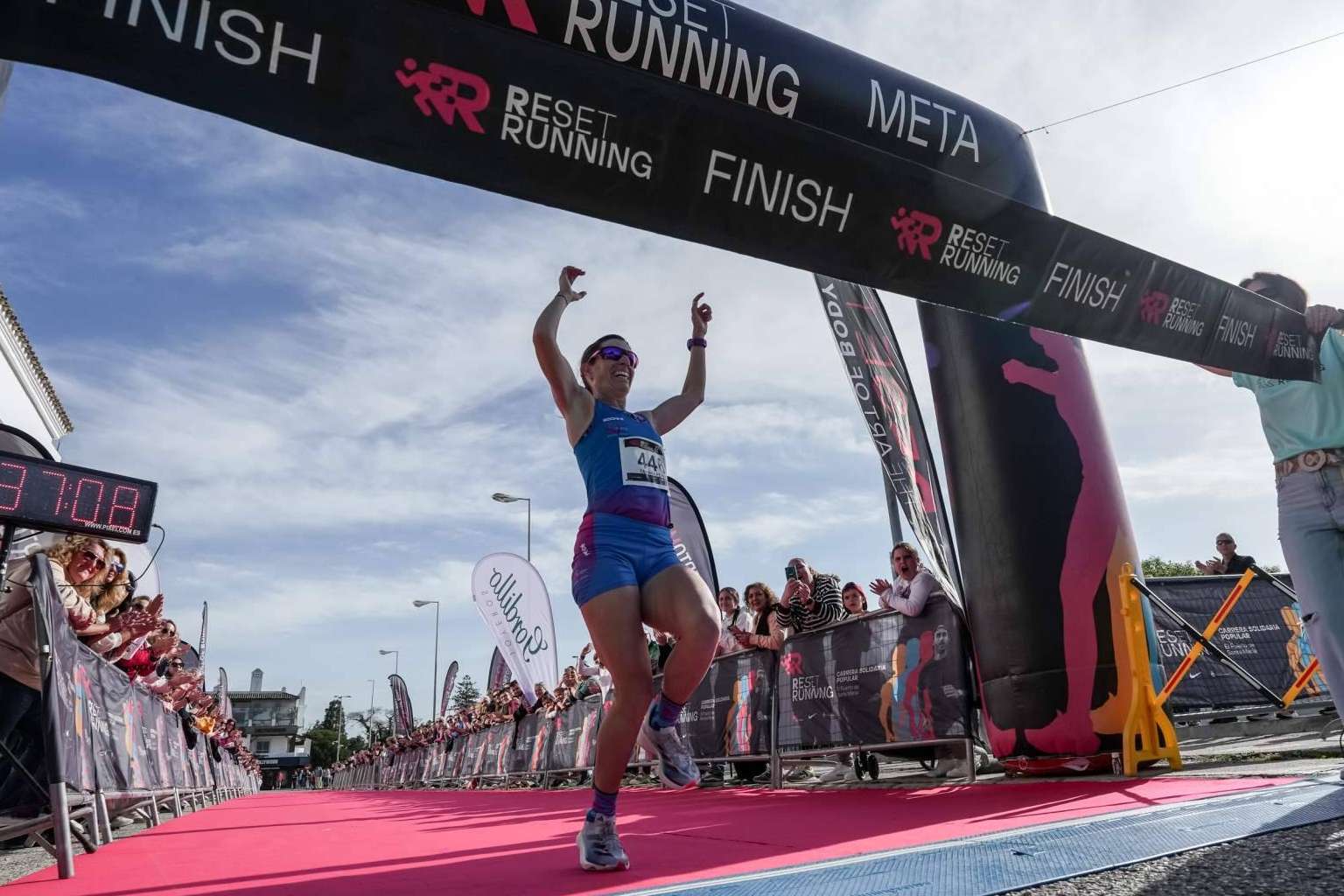 Éxito total en la III Carrera Solidaria Reset Running; récord de participación y una jornada llena de emoción en El Puerto