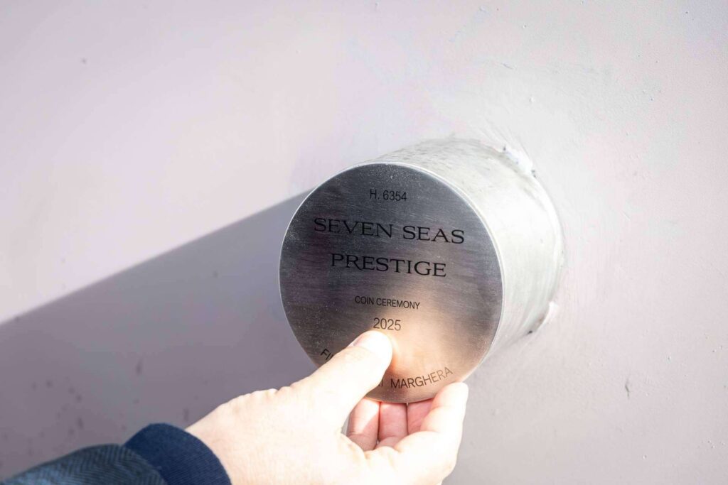 Regent celebra la colocación de la quilla del Seven Seas Prestige™ en el astillero de Fincantieri