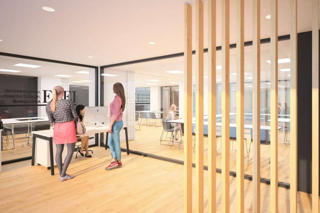 Nuevo espacio de ESEI Business School en Barcelona, un hub de negocios, innovación y conciencia