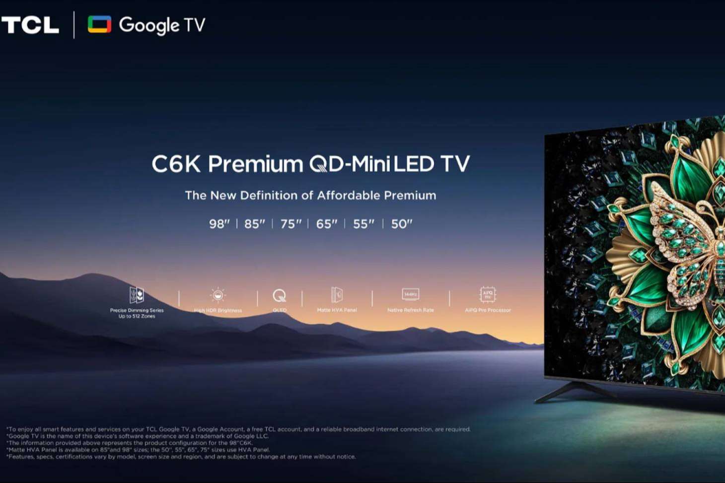 TCL revoluciona el entretenimiento en casa con la TV TCL C6K; tecnología QD-Mini LED TCL revoluciona el entretenimiento en casa con la TV TCL C6K; tecnología QD-Mini LED