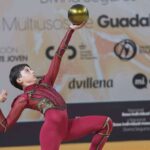 Víctor Bernardeau medalla de bronce en el Campeonato Nacional Base Individual de Gimnasia Rítmica
