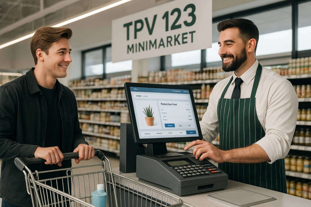 Gestión de ventas y stock en supermercados con TPV 123 Minimarket