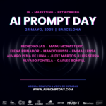 AI Prompt Day Barcelona rozará el lleno total y se afianza como cita clave en IA y Marketing