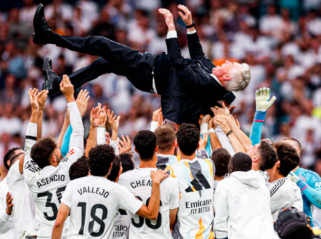 El día en el que todo el Santiago Bernabéu lloró junto a Florentino, Luka Modric y Carlo Ancelotti