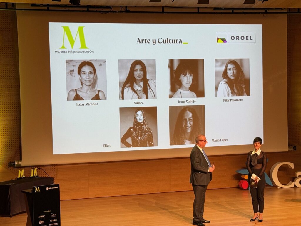 Oroel celebra el talento femenino aragonés como patrocinador de los Premios MIA 2025