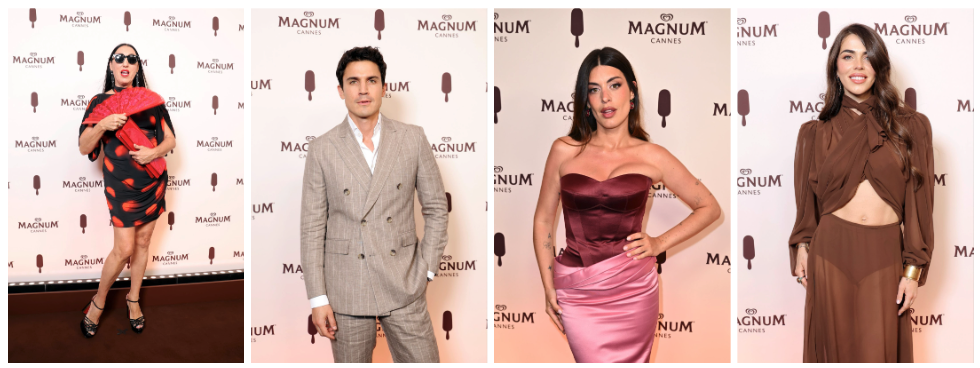 Charli XCX, Rossy de Palma, Álex González, Dulceida y Violeta Mangriñán rompen con lo convencional en la fiesta Magnum en Cannes para presentar la campaña “#CrackIntoPleasure”