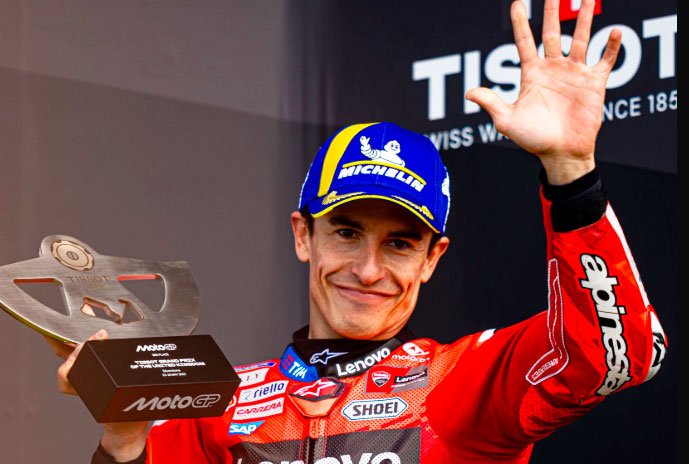 Marc Márquez suda su podio tras una caída, y José Antonio Rueda gana en Moto3 Marc Márquez suda su podio tras una caída, y José Antonio Rueda gana en Moto3