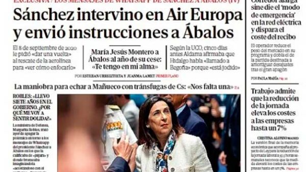 Alarmas en PSOE con la revelación de que Sánchez intervino en el rescate de Air Europa