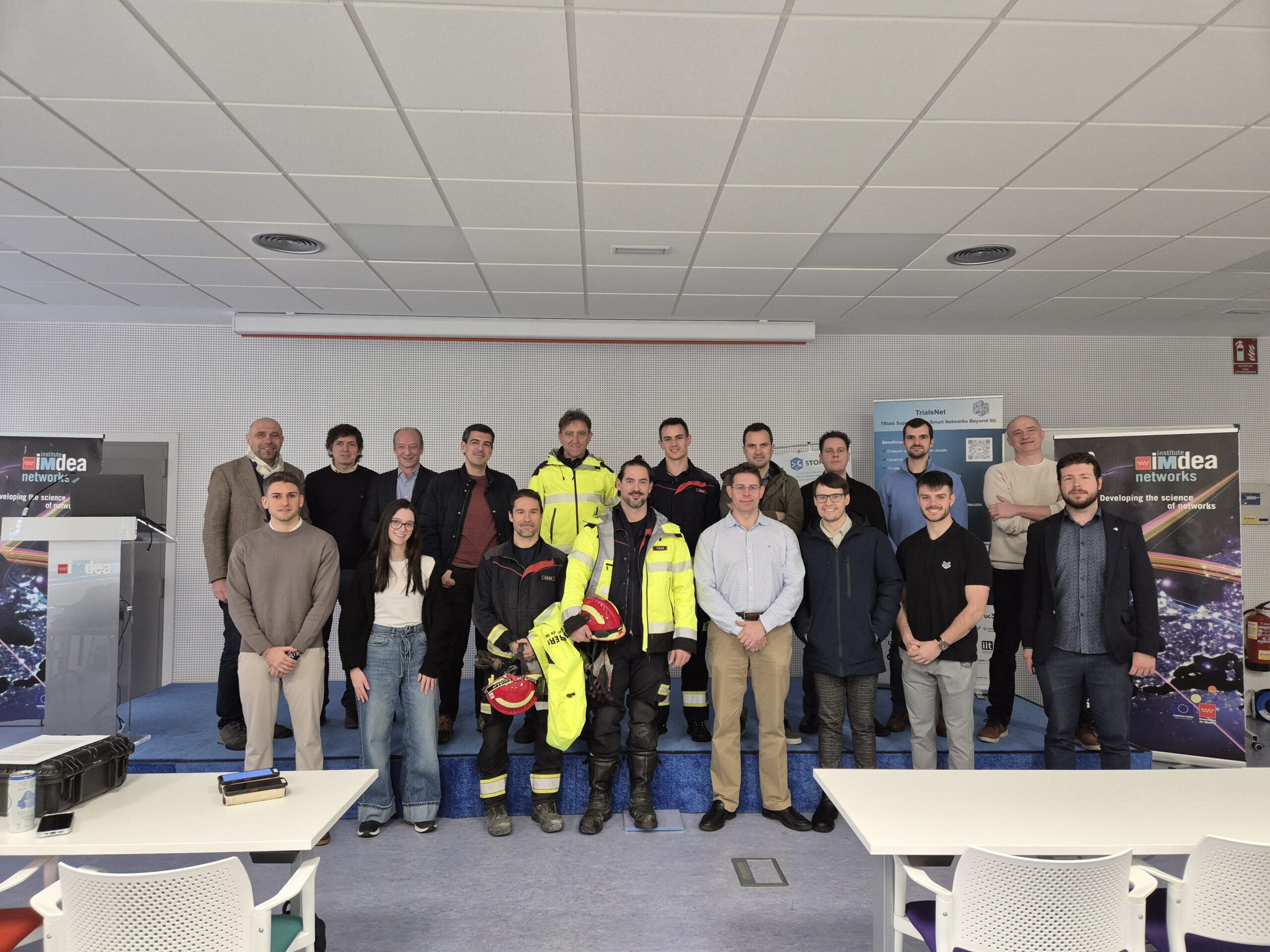 Eviden prueba con éxito comunicaciones críticas 5G para coordinar equipos de emergencias en remoto