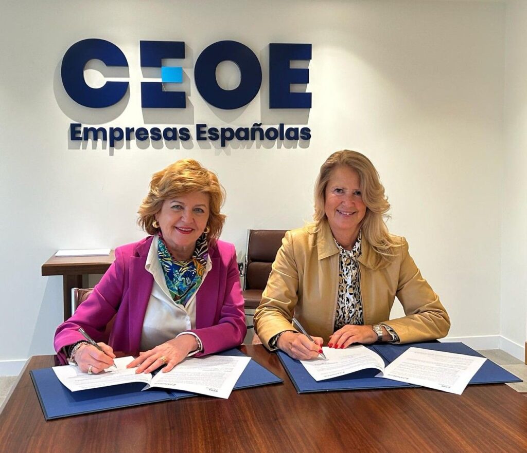 CEOE Campus y la ANDECE firman un acuerdo de colaboración para acompañar a las empresas en 2025